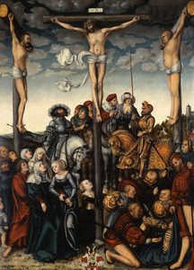 Crucifixión de Lucas Cranach the Elder